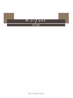 Kanon/AIR Piano Arrange Album Re-feel SCORE