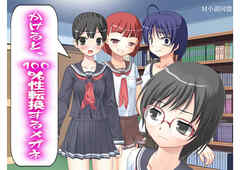 かけると、100％性転換するメガネ