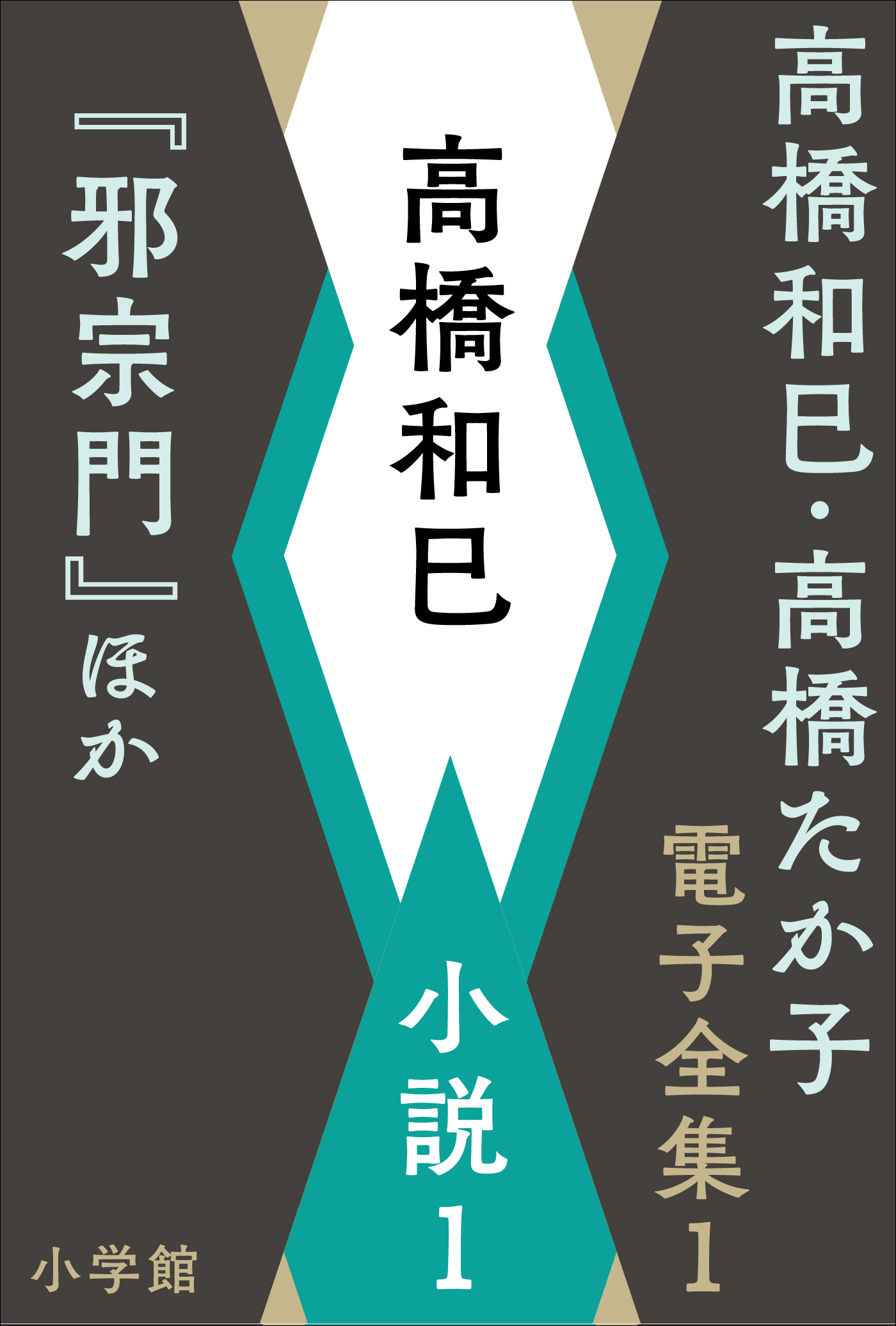 高橋和巳・高橋たか子 電子全集 第1巻 高橋和巳 小説1『邪宗門』ほか