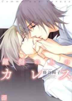 鍵盤の上のカレス