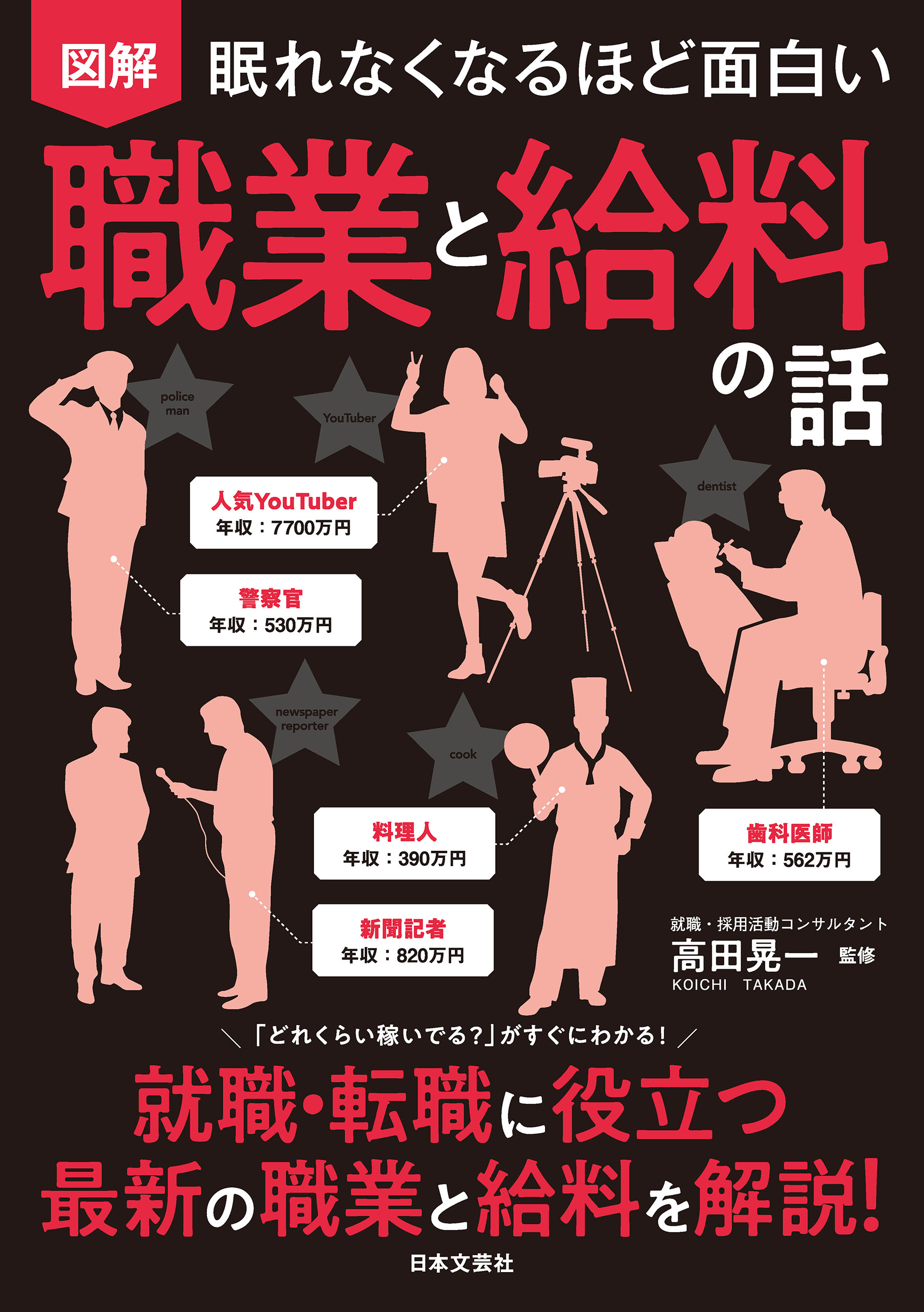 眠れなくなるほど面白い 図解 職業と給料の話 - 高田晃一 - 漫画