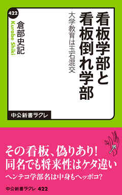 看板学部と看板倒れ学部　大学教育は玉石混交