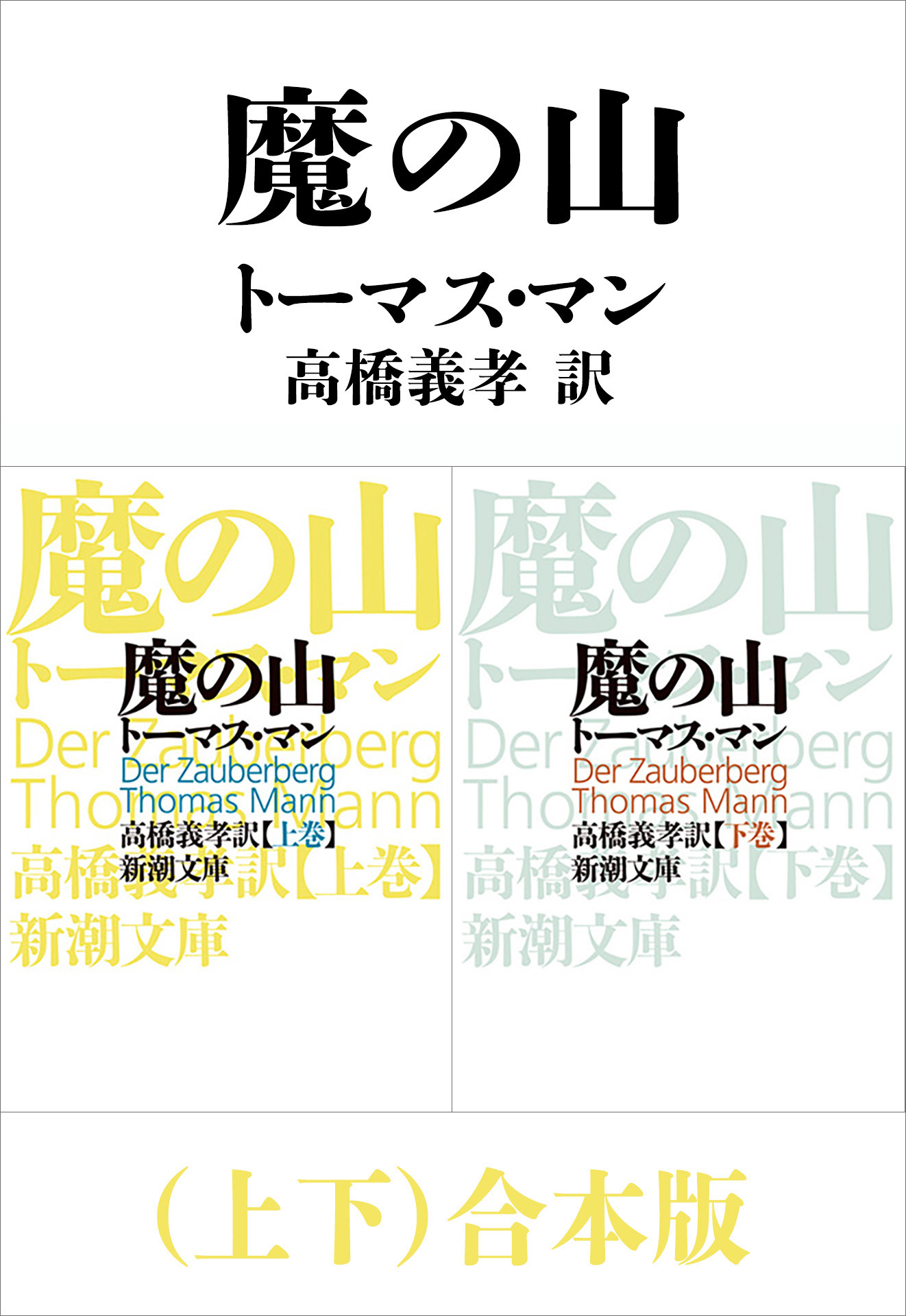 ロベルトムージル【裁断済み】「特性のない男」全6巻 / 新潮社版