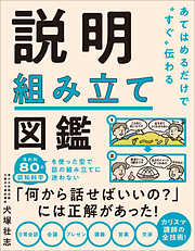 あてはめるだけで“すぐ”伝わる　説明組み立て図鑑