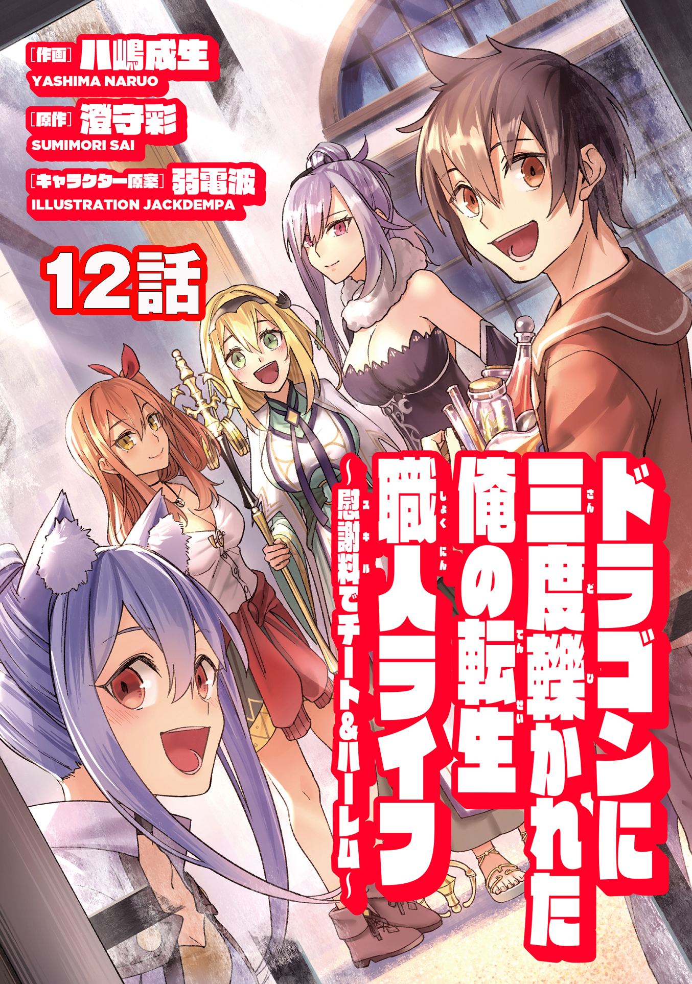 ドラゴンに三度轢かれた俺の転生職人ライフ～慰謝料（スキル）でチート＆ハーレム～ 第12話（最新刊） - 八嶋成生澄守彩 -  漫画・無料試し読みなら、電子書籍ストア ブックライブ
