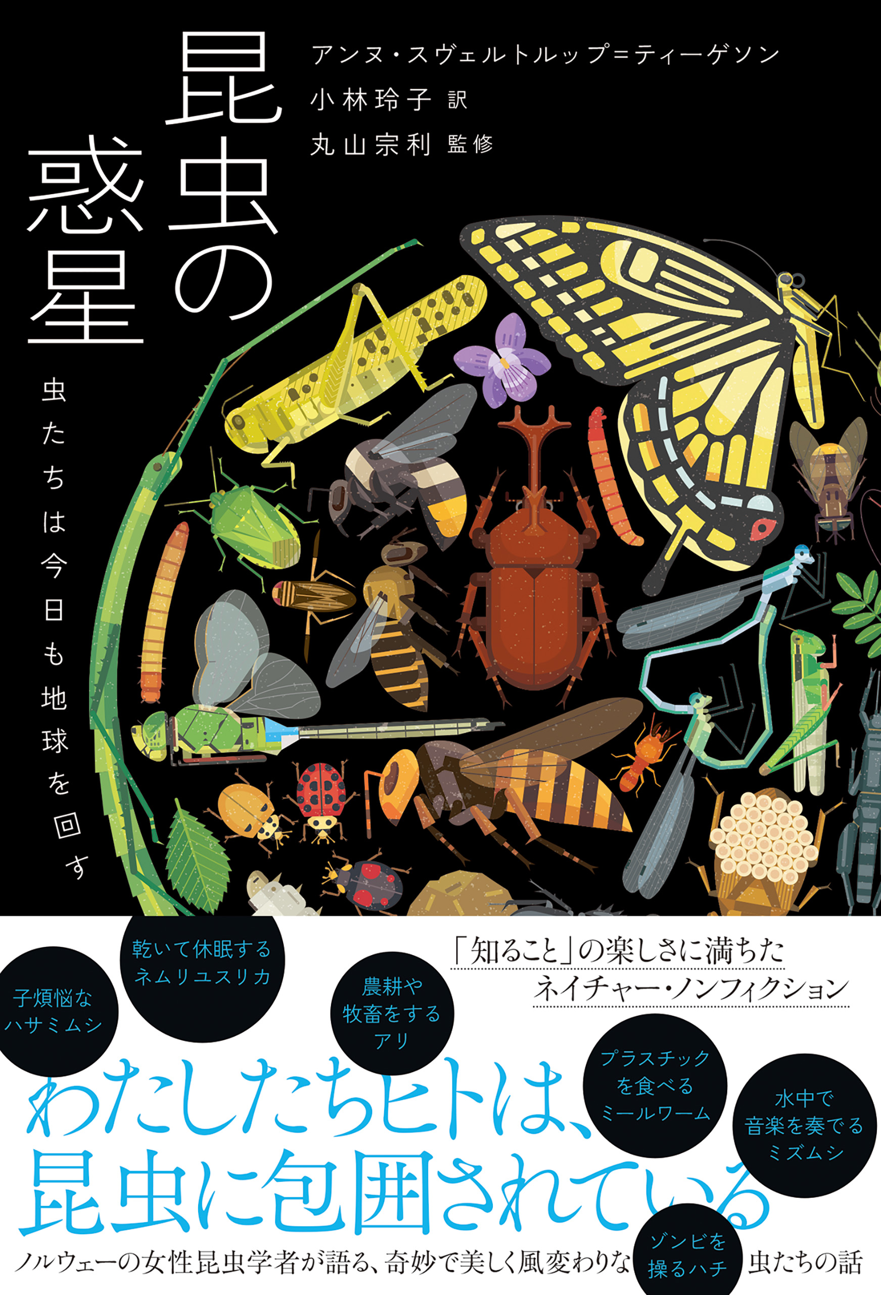 昆虫の惑星 虫たちは今日も地球を回す アンヌ スヴェルトルップ ティーゲソン 小林玲子 漫画 無料試し読みなら 電子書籍ストア ブックライブ