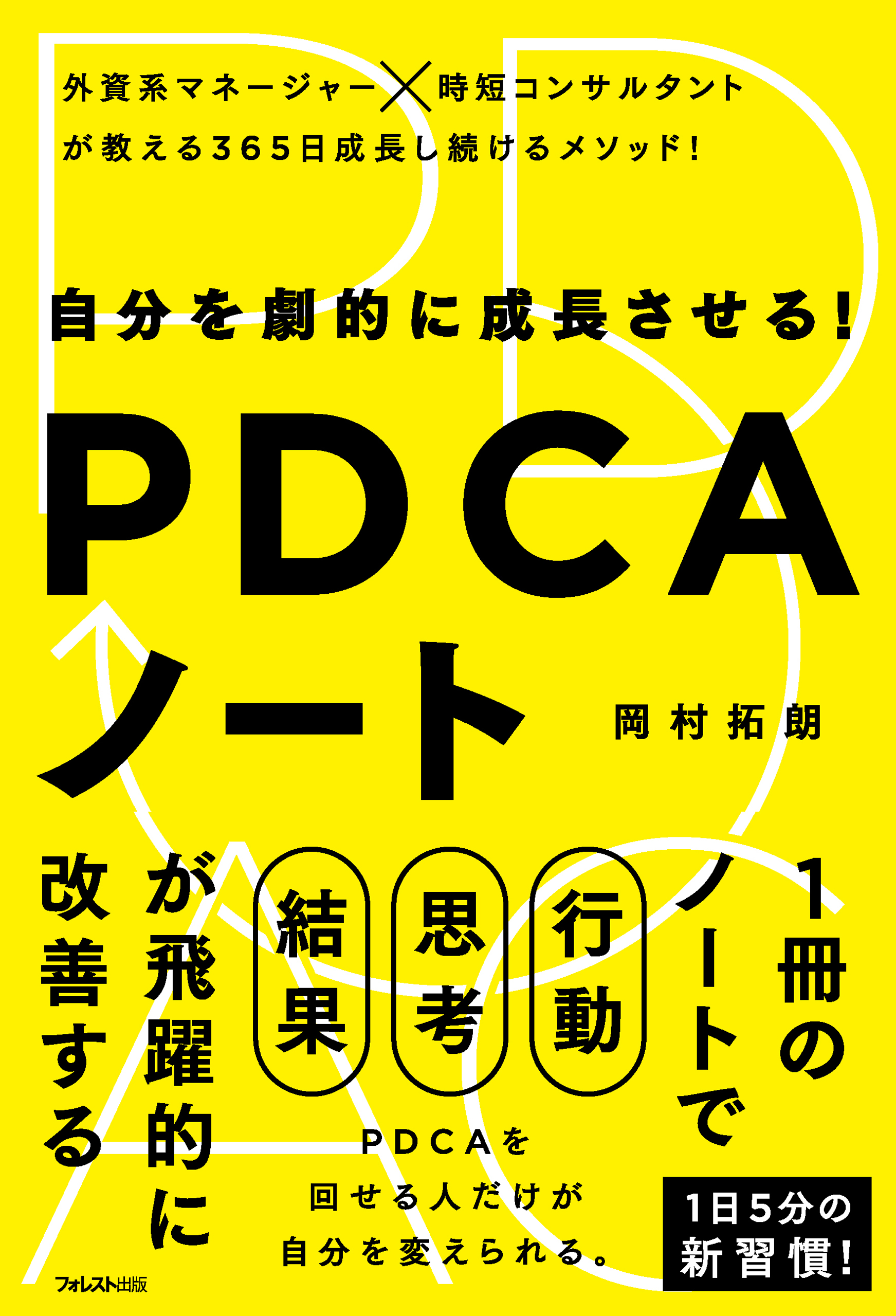 自分を劇的に成長させる！ＰＤＣＡノート - 岡村拓朗 - 漫画・ラノベ