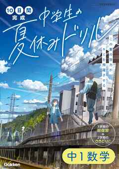 10日間完成 中学生の夏休みドリル 中1数学