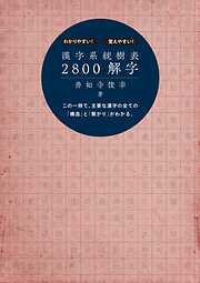 漢字系統樹表2800解字