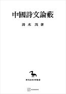 中国詩文論藪（東洋学叢書３５）