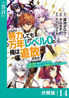 どれだけ努力しても万年レベル０の俺は追放された～神の敵と呼ばれた少年は、社畜女神と出会って最強の力を手に入れる～【分冊版】