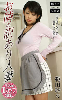 お隣の訳あり人妻 夫にはこんなこと絶対に言えない… 範田紗々 爆ヤバDIGITAL写真集