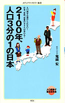 2100年、人口3分の1の日本