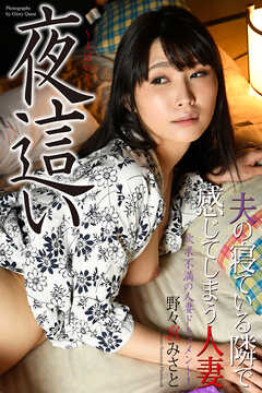 夜這い　夫の寝ている隣で感じてしまう人妻　野々宮みさと　写真集