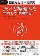 歴史総合、日本史探究　流れと枠組みを整理して理解する