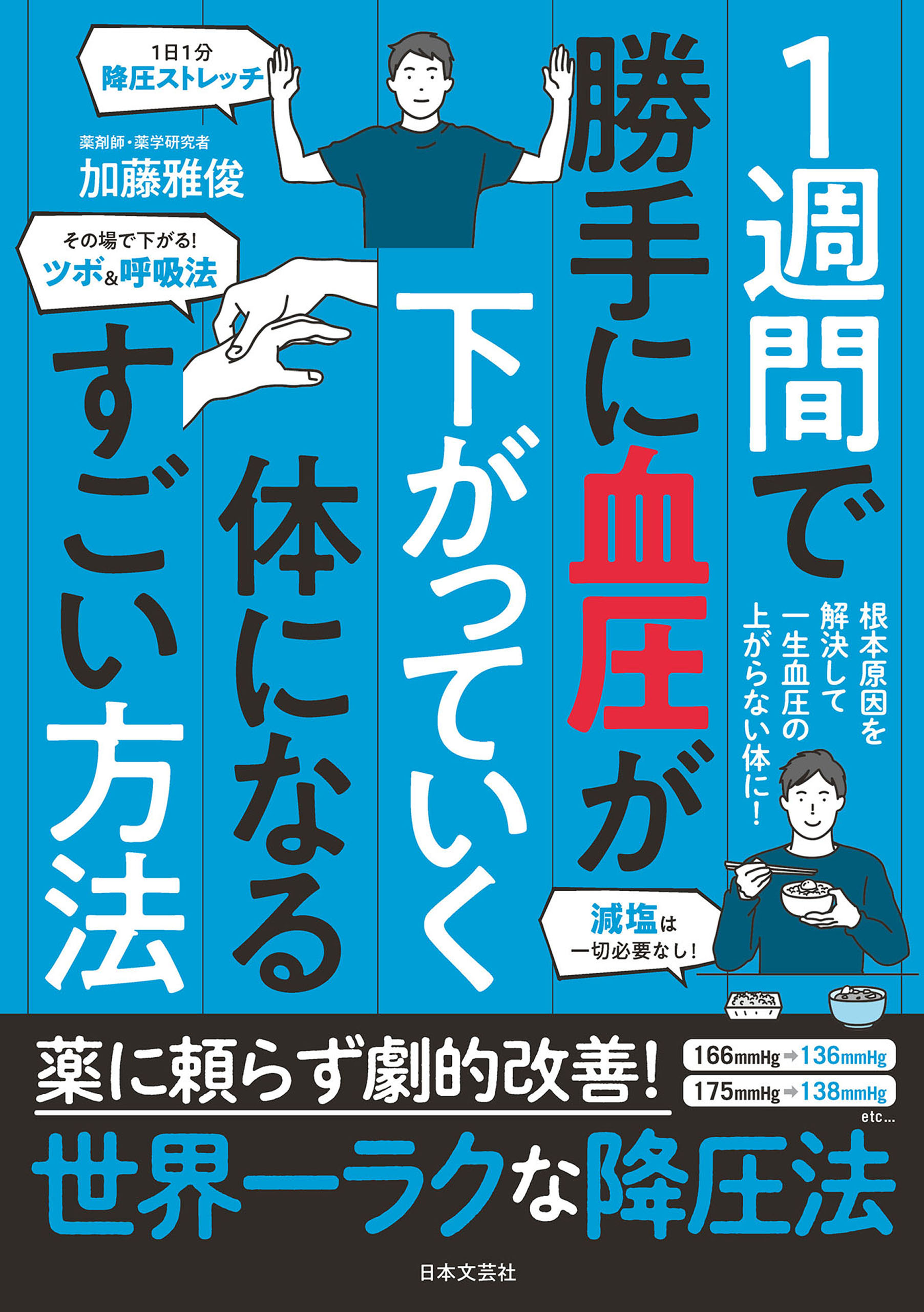 １週間で勝手に血圧が下がっていく体になるすごい方法 - 加藤雅俊