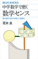 中学数学で磨く数学センス　数と図形に強くなる新しい勉強法