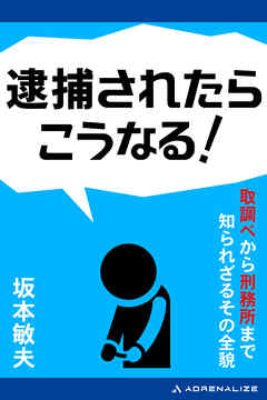 逮捕されたらこうなる！
