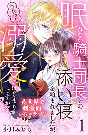 眠れない騎士団長との添い寝を頼まれましたが、これって溺愛のはじまりですか？　分冊版