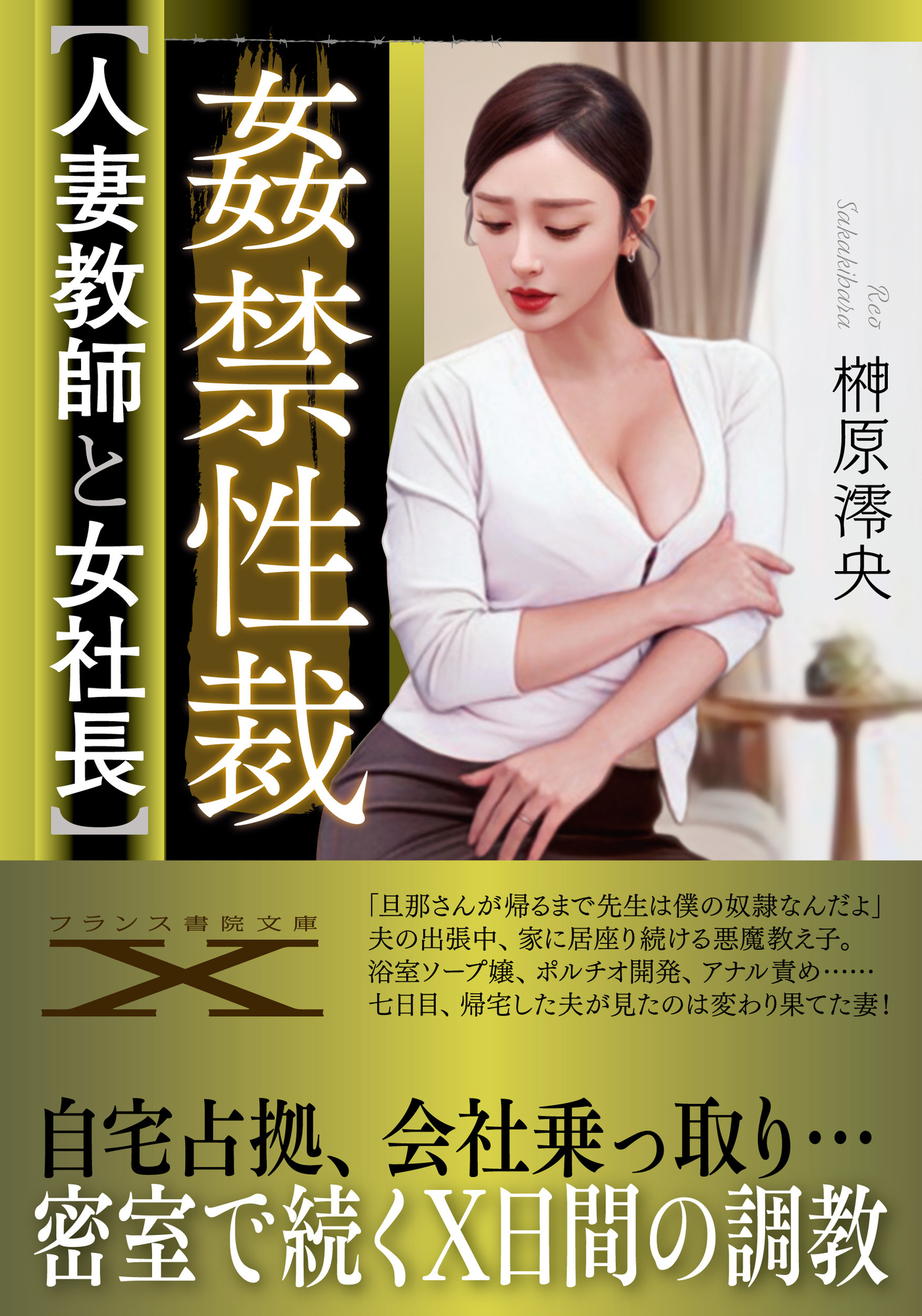 姦禁性裁【人妻教師と女社長】 - 榊原澪央 - 官能小説・無料試し読みなら、電子書籍・コミックストア ブックライブ