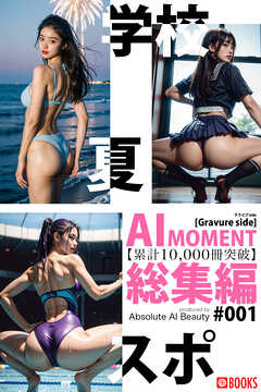 【累計10，000冊突破】AI MOMENT 総集編 [グラビアside]  #001 「夏」「学校」「スポーツ」