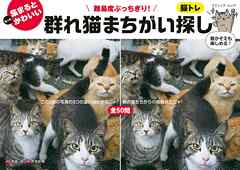 群れ猫まちがい探し
