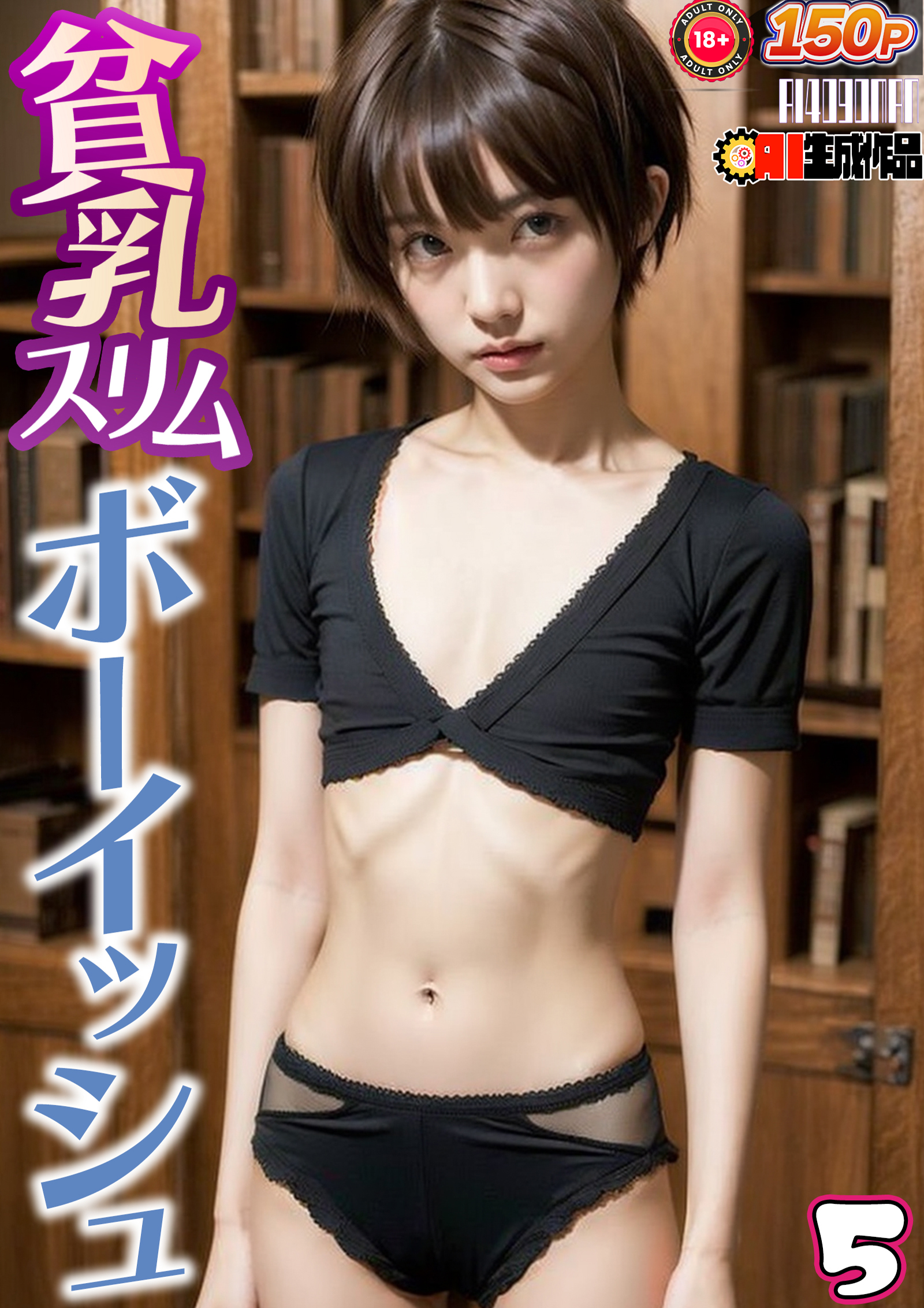 AI貧乳スリムボーイッシュ vol.005 - AI4090man - 写真集・無料試し読みなら、電子書籍・コミックストア ブックライブ