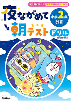 夜ながめて朝テストドリル 小学2年 計算