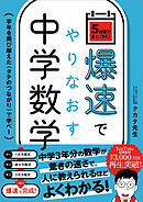 爆速でやりなおす中学数学　学年を飛び越えた＜タテのつながり＞で学べ！
