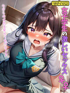 女子学生の激しいセックス♀♀ウチらの本気を見せてあげる♪♪ モザイク版