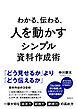 わかる、伝わる、人を動かすシンプル資料作成術