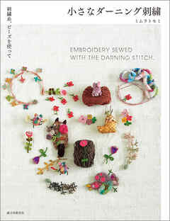 小さなダーニング刺繍：刺繍糸、ビーズを使って