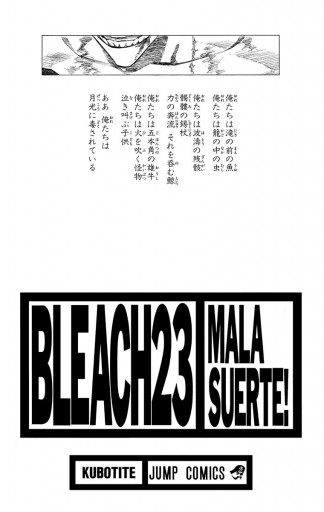 Bleach モノクロ版 23 久保帯人 漫画 無料試し読みなら 電子書籍ストア ブックライブ