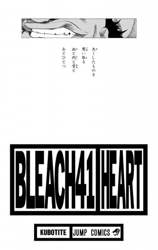 Bleach モノクロ版 41 漫画 無料試し読みなら 電子書籍ストア ブックライブ