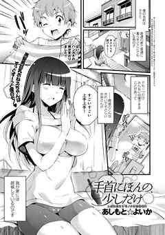 手首にほんの、少しだけ