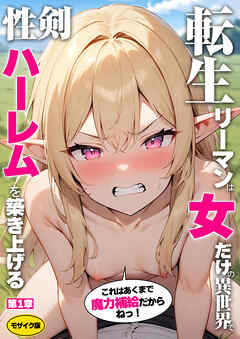 転生リーマンは女だけの異世界で性剣ハーレムを築き上げる 第1章 ～これはあくまで魔力補給だからねっ！～ モザイク版