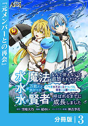 水魔法なんて使えないと追放されたけど、水が万能だと気がつき水の賢者と呼ばれるまでに成長しました～今更水不足と泣きついても簡単には譲れません～【分冊版】