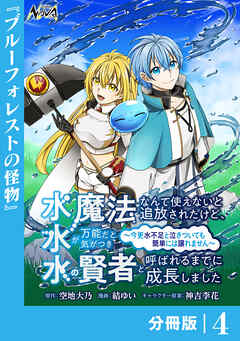 水魔法なんて使えないと追放されたけど、水が万能だと気がつき水の賢者と呼ばれるまでに成長しました～今更水不足と泣きついても簡単には譲れません～【分冊版】４