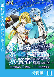 水魔法なんて使えないと追放されたけど、水が万能だと気がつき水の賢者と呼ばれるまでに成長しました～今更水不足と泣きついても簡単には譲れません～【分冊版】