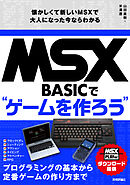 MSX-BASICでゲームを作ろう　懐かしくて新しいMSXで大人になった今ならわかる