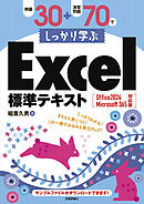 例題30＋演習問題70でしっかり学ぶExcel標準テキスト Office 2024 / Microsoft 365 対応版