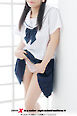 [387P] X in sailor-style school uniform 4
