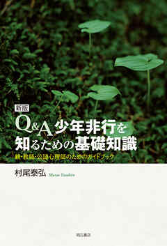 新版　Q&A　少年非行を知るための基礎知識――親・教師・公認心理師のためのガイドブック