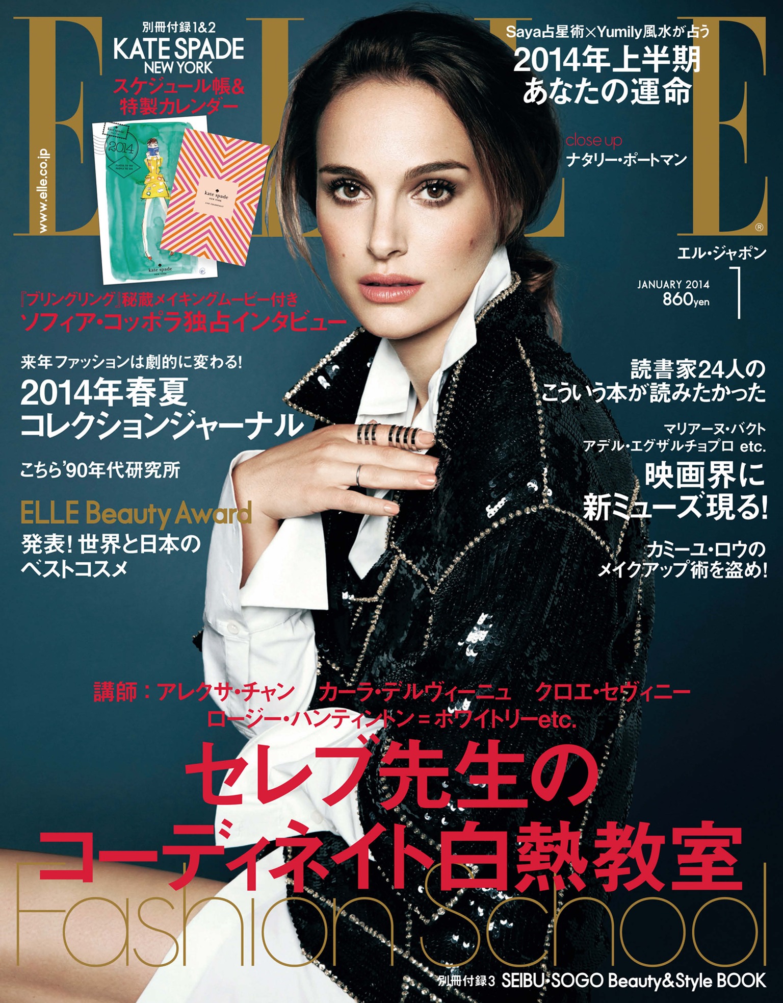 ELLE JAPON エル・ジャポン 2014年1月号 - - 漫画・ラノベ（小説