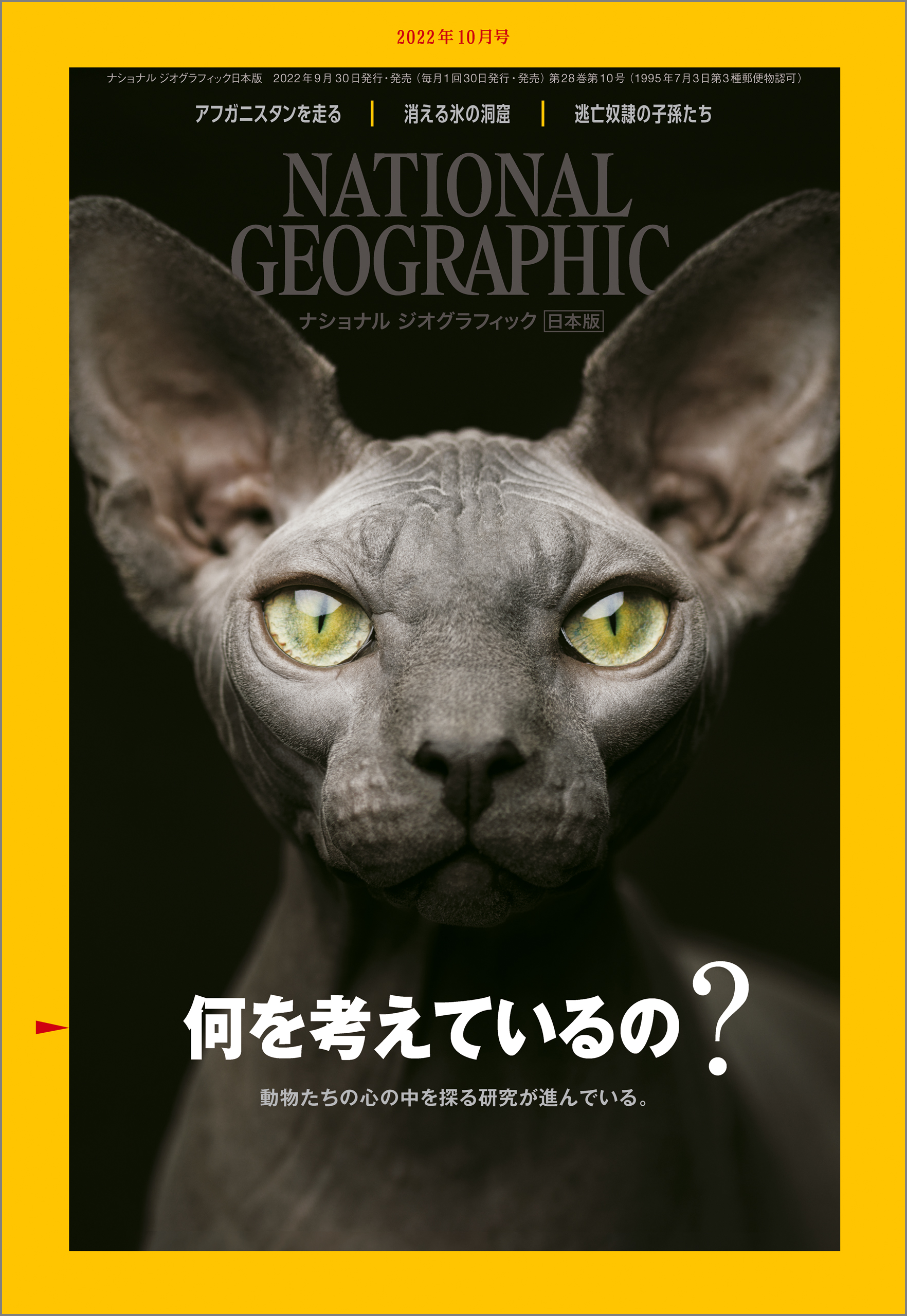 ナショナル ジオグラフィック 日本版 2022年10月号 - ナショナルジオ