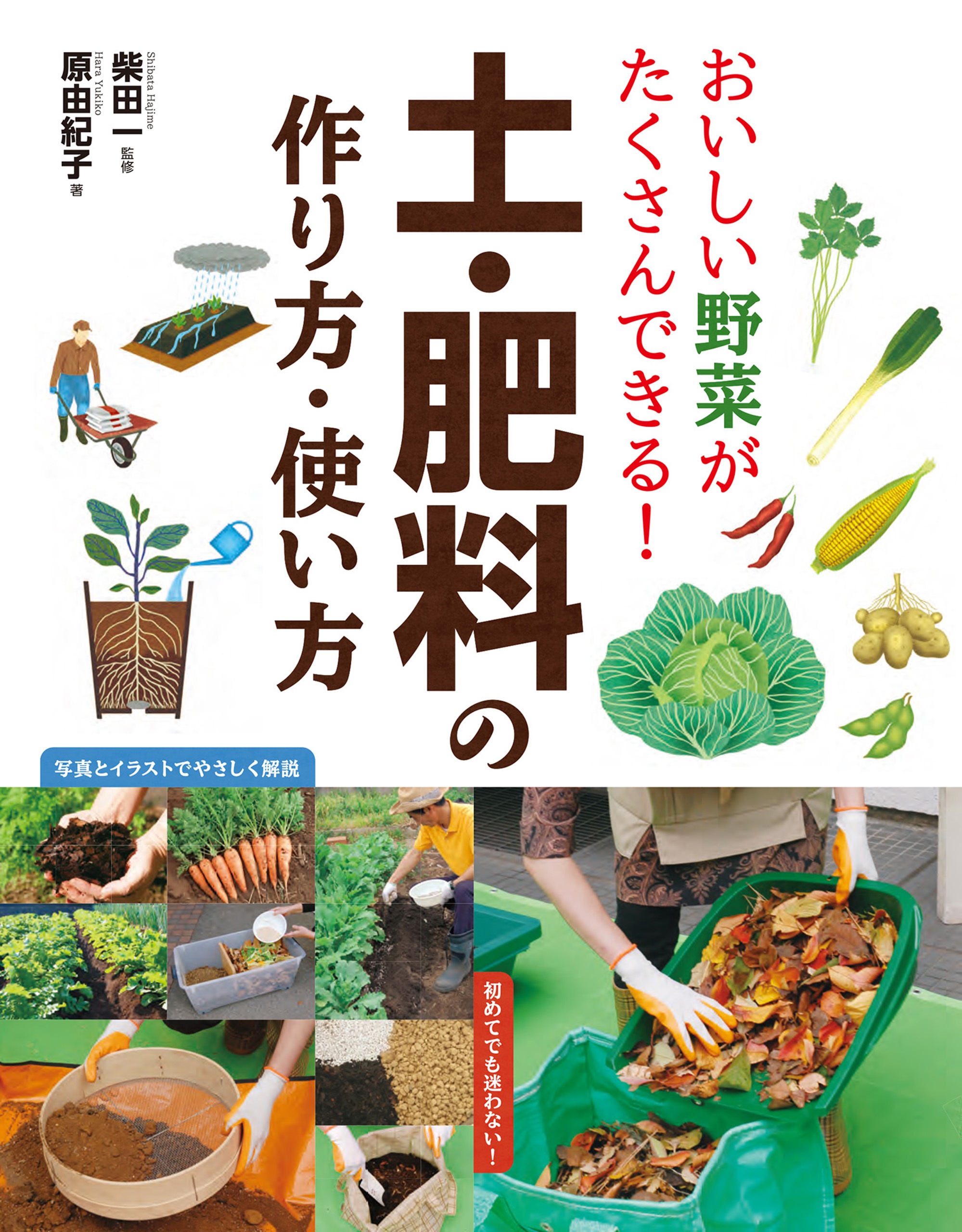 おいしい野菜がたくさんできる 土 肥料の作り方 使い方 柴田一 漫画 無料試し読みなら 電子書籍ストア ブックライブ