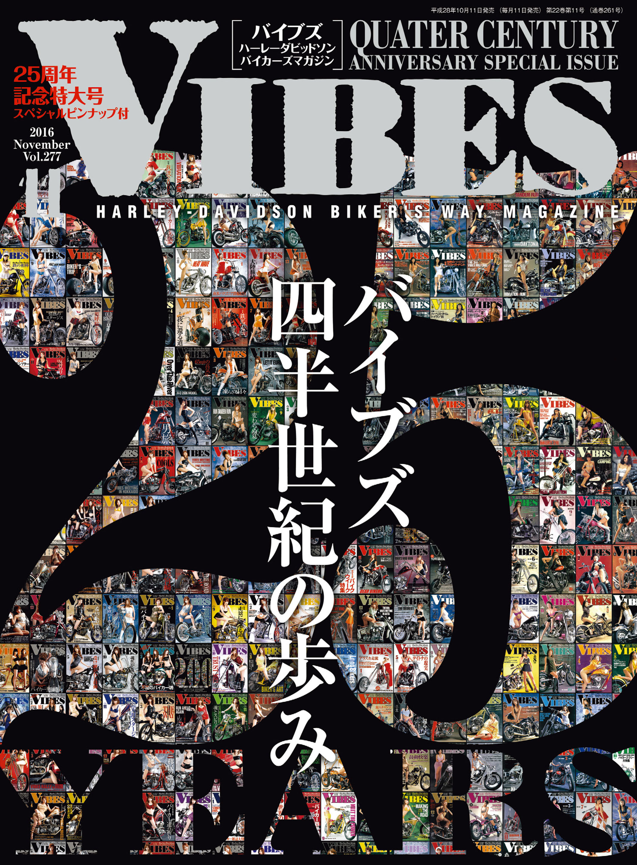 ハーレーライフマガジン VIBES 20周年記念特大号 2011年12月版