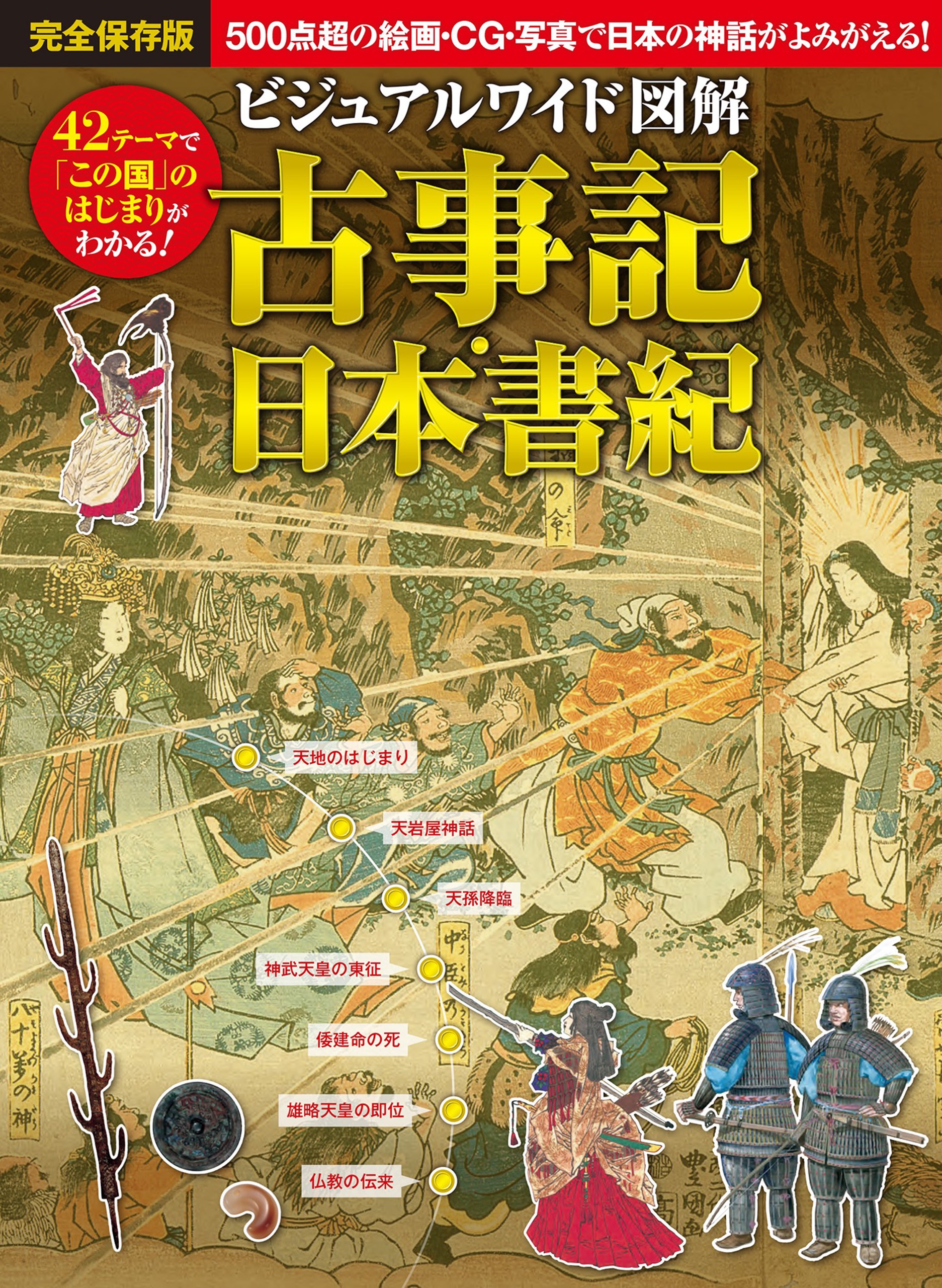 ビジュアルワイド 図解 古事記 日本書紀 漫画 無料試し読みなら 電子書籍ストア ブックライブ