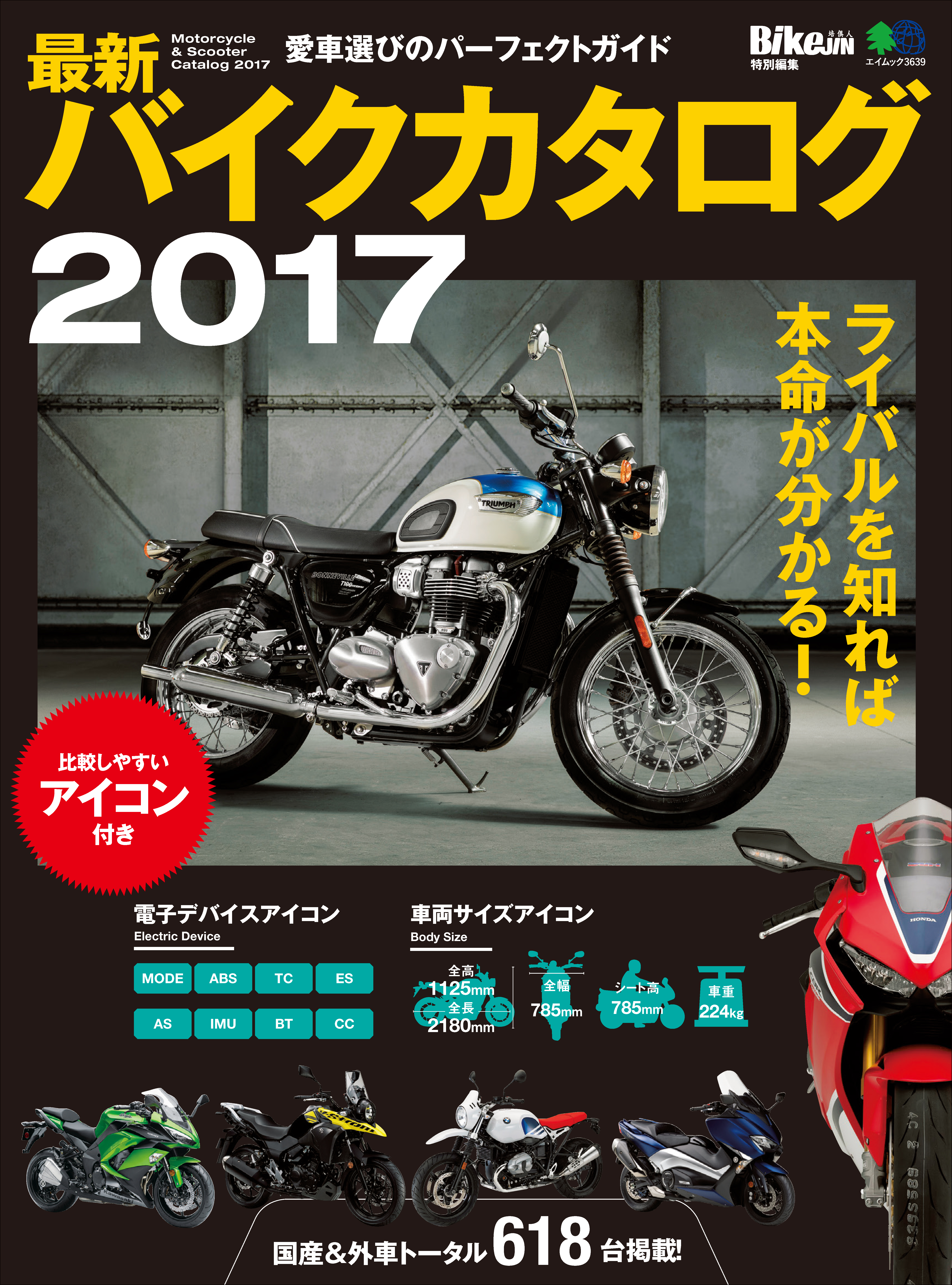 最新バイクカタログ17 培倶人編集部 漫画 無料試し読みなら 電子書籍ストア ブックライブ