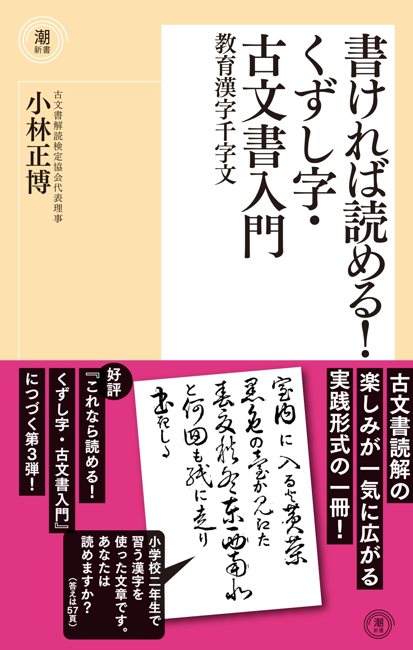 書ければ読める くずし字 古文書入門 教育漢字千字文 小林正博 漫画 無料試し読みなら 電子書籍ストア ブックライブ